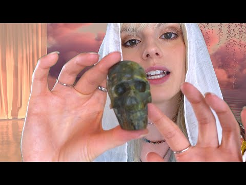 ASMR Chakra Alignment | Visual Triggers | Crystals | Soft Spoken | Personal Attention