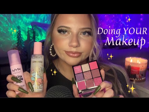 Asmr Doing Your Makeup❤️✨Tapping & Personal Attention