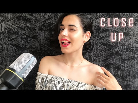 ASMR | Close up Mouth Sounds & Hand Movements