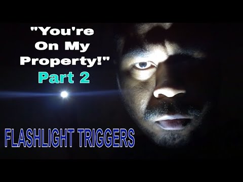 ASMR Flashlight Triggers Roleplay "You're On My Property! Part 2" Flashlight Scanning & Click Sounds