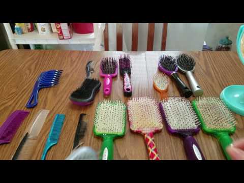 ASMR ~ Cleaning My Brushes Part 2. ~ Tapping