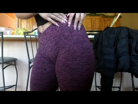 ASMR- Gym Legging Scratching!