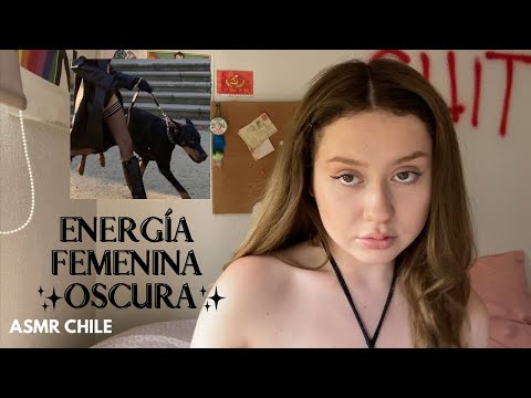CÓMO ACTIVAR LA ENERGÍA FEMENINA OSCURA🕯️ASMR CHILE