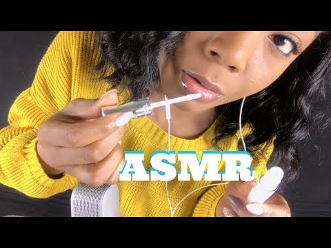 ASMR Lipgloss! Kisses, Lipgloss Pumping and Lip Smacking For Sleep and Relaxation