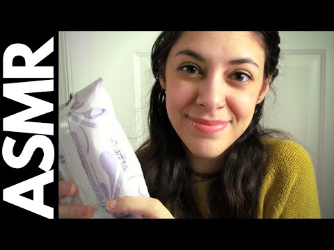ASMR | Relaxing Crinkles with Light Talking (Makeup Wipes and Coffee Grounds!)