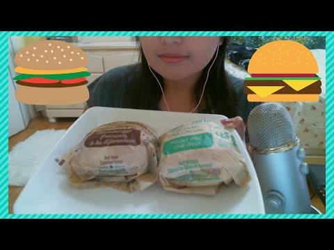 Eating McDonalds McTasters | ASMR EATING SOUNDS