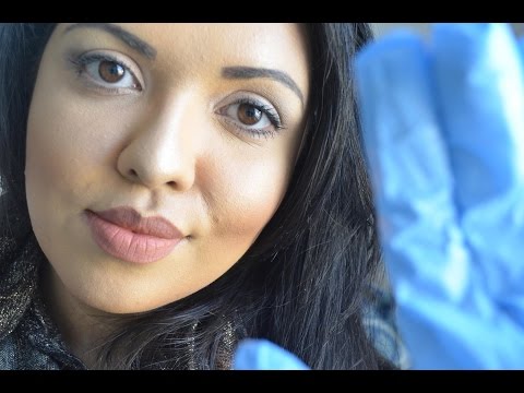 ASMR Roleplay | Eyebrow cleanup and small Facial [Foreign Accent]