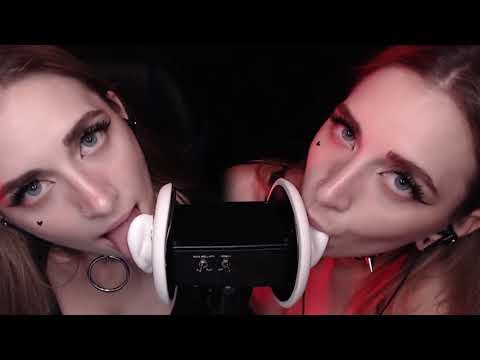 Kotya ASMR Twin Ear Eating and Licking ASMR Patreon Video