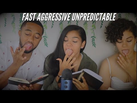 ASMR | Fast, Aggressive, UNPREDICTABLE X 3 | Tingle Tantrum 😈