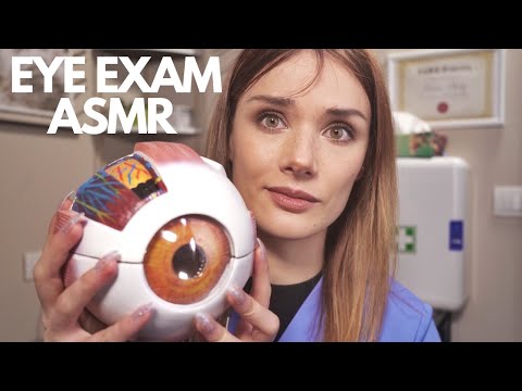 ASMR #shorts Unpredictable Exam : Eye, Orbital, Cranial Nerve - Roleplay