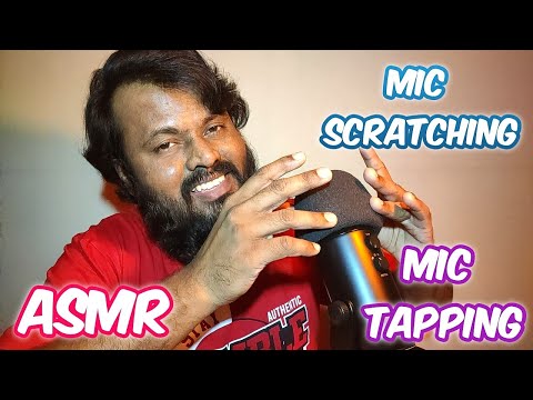 ASMR Fast And Aggressive Mic Scratching, Tapping And Mic Rubbing