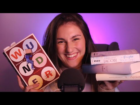 [ASMR] Let‘s talk about books 📚 +inaudible whispering (german/deutsch)