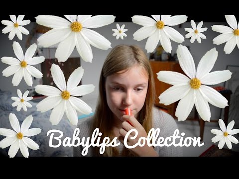 ASMR: my Babylips collection~soft spoken