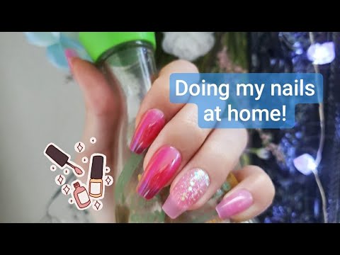 ♡Doing My Nails at Home!♡