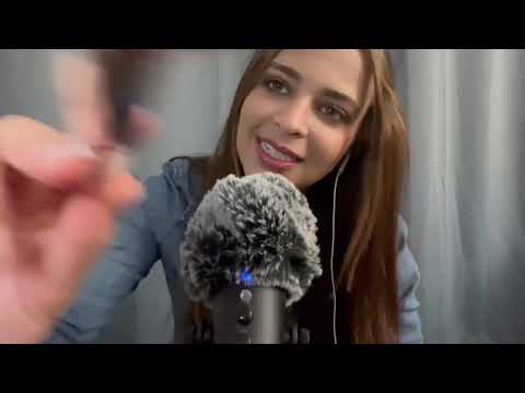 ASMR| Words of Affirmation (mic scratching, personal attention, and brushing)