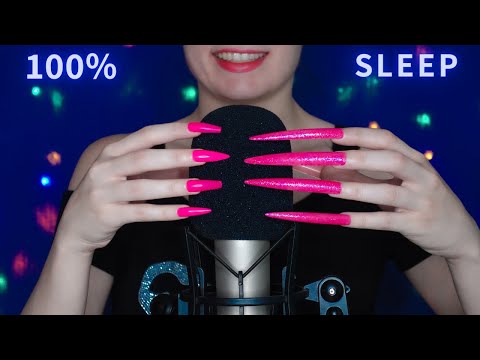 ASMR TEST 💙 Do Nails Change the Sound? 😴 Scratching , Tapping , Massage & More | No Talking 4K