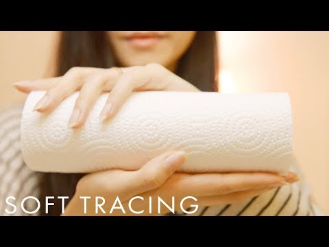 ASMR Soft Tracing on Smooth and Rough Surfaces (No Talking)