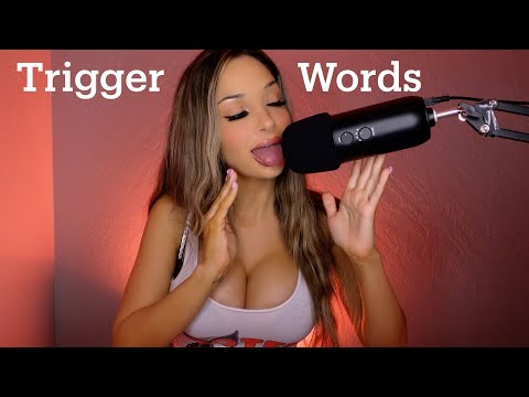Tingly Trigger Words & Mouth Sounds ASMR 💋