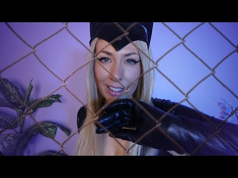 CAPTURED By CATWOMAN 🖤 | Kidnap Horror Roleplay | Villainess Long Leather Gloves