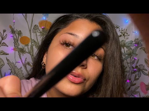 ASMR| DOING YOUR LASHES 🧚🏼‍♀️🌈🍃🦋 RP W PERSONAL ATTENTION + SPOOLIE NIBBLING