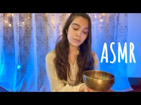 ASMR | Meditazione sul Chakra della Gola - Mantra chanting - Singing bowls