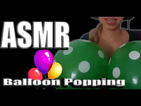 {ASMR} Balloon Popping | Blowing| Tapping | NO TALKING