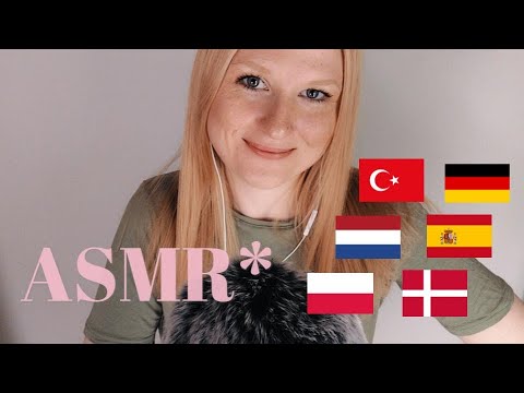 ASMR Whispering in 6 Languages! (español, deutsch, dansk, nederlands, język polski, polszczyzna +!)