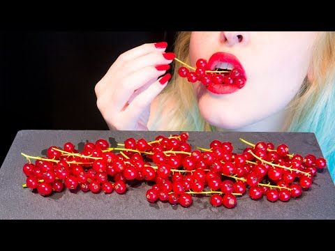 ASMR: Popping Red Currant Berries ~ Relaxing Eating Sounds [No Talking|V] 😻