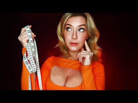 ASMR MEASURING HOW NAUGHTY YOU ARE.....| Head To Toe Measuring