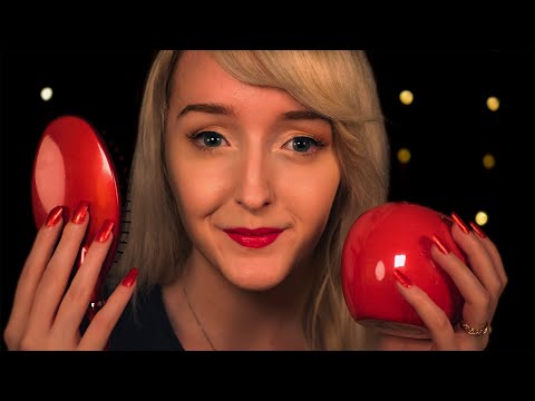 ASMR Red Triggers - Soft Spoken to Whispered Assortment