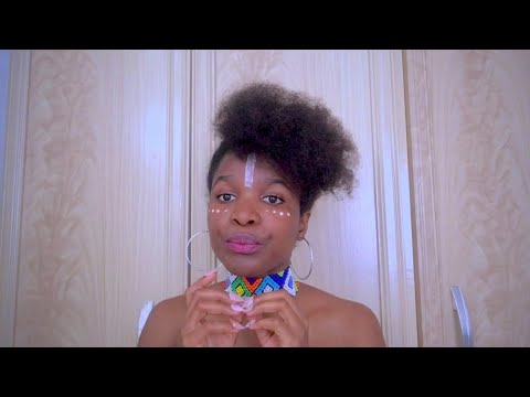 ASMR positive affirmations + close whispering + mouth sounds + finger tracing + hand movements 😴