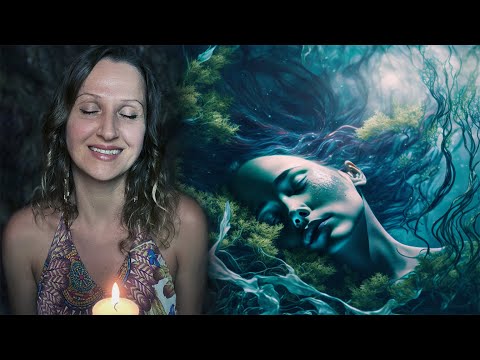 HAIR STROKING SEAWEED. Guided Meditation for Deep Sleep and Positive Energy | Ocean Sounds No Music