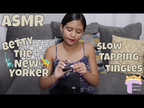 ASMR Betty 🚖The New Yorker 🚖Slow Tapping Tingles [Role Play]