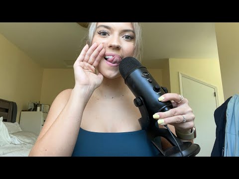 ASMR| Every Kind Of Mouth Sound- Mic Licking/ Tongue Swirling, Mic KlSSES & More!