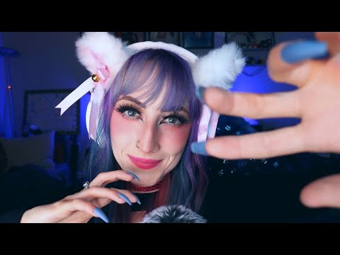 ASMR | Scratching Your Face to Cure ✨ TINGLE IMMUNITY 💖 (personal attention & mic scratching)