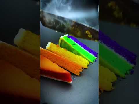 Which color of the rainbow 🌈 is your fave? #asmr #satisfying #oddlysatisfying