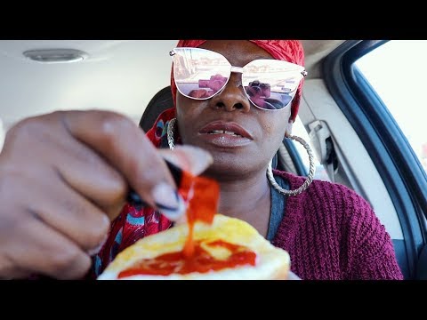 Ramble/Chat Spicy Sauce ASMR Eating Sandwich | Vlogmas 10