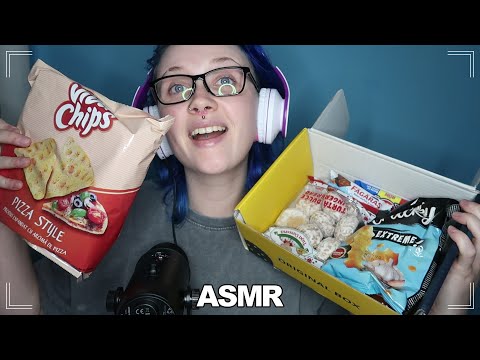 ASMR Trying Romanian Snacks 🇷🇴 [Eating Sounds & Talking]