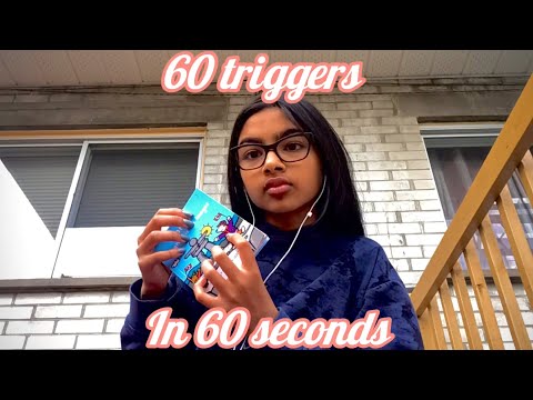ASMR | 60 TRIGGERS IN 60 SECONDS 🪴✨