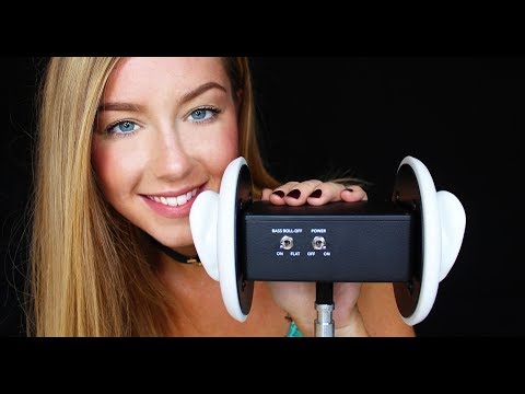 ASMR 3DIO Test | Ft. Whispering and Tingly Mouth Sounds