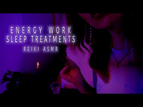 Energy Work Treatments for Sleep | Reiki ASMR | Whisper & Gentle Care While You Sleep