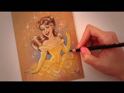 Greeting Card Thursday: Belle from Beauty and the Beast (ASMR softly spoken)