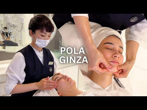 I TRIED 94 YEARS OLD POLA'S LUXURY FACIAL IN GINZA, JAPAN (SOFT SPOKEN ASMR)
