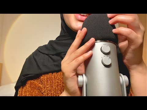 ASMR Deep & Intense Mic Scratching with Layered Mouth Sounds 🤯