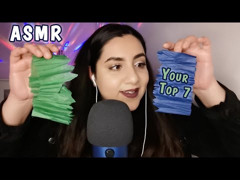 ASMR Your Top 7 Triggers | 7k Special 🔥| Doing Your Requests: Red Cups, Hand/Lid Sounds & more