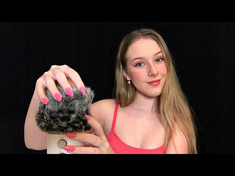 ASMR Stress Relief with a Fluffy Mic
