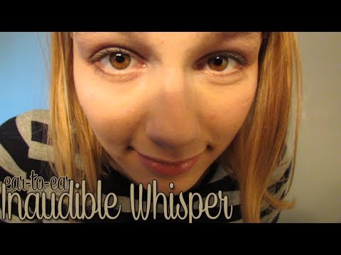[BINAURAL ASMR] Ear-to-ear Inaudible Whispering (with sk and gibberish at the end)