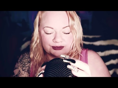 [ASMR] Mic scratching, breathing, blowing, + subtle background noise for work or sleep (no talking)