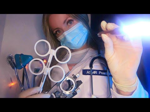 All Your Favourite ASMR Doctor Roleplays (3h of Ear Exam & Cleaning, Eye Check, Face, Dental)