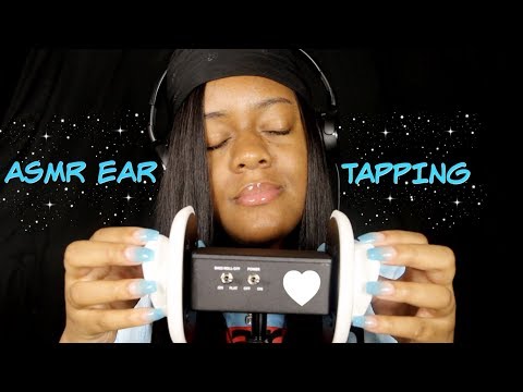 ASMR | 20 Minutes of Ear Tapping W/ Long Nails! | Fast & Slow ~